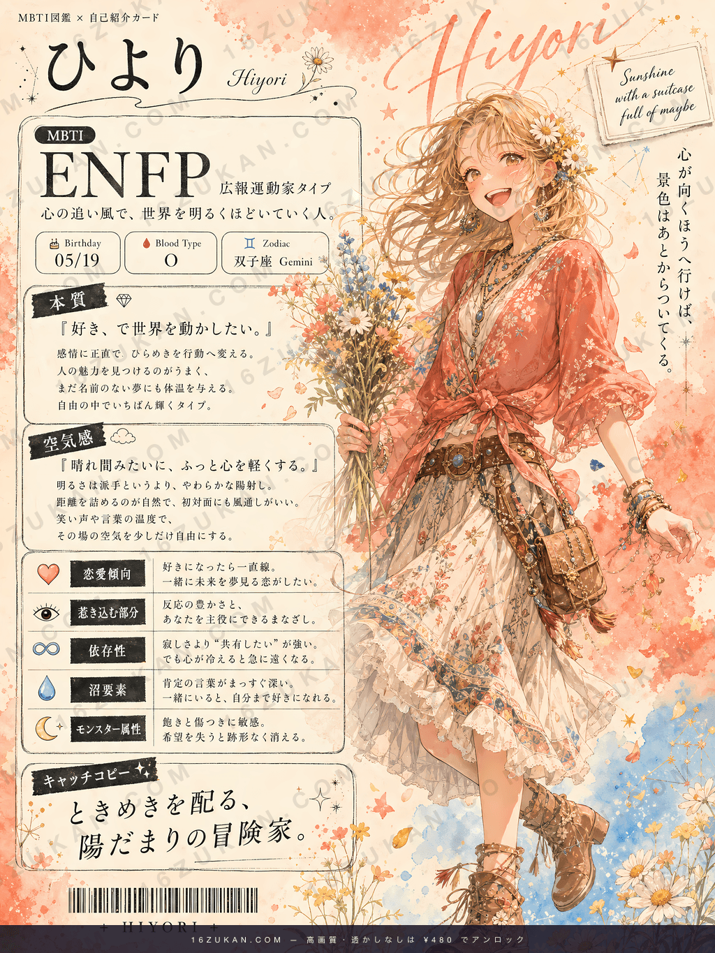 ゆず – ENFP